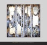 Picture of Birch Trees With Gold Leaf